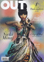 Nicki Minaj pe coperta revistei OUT magazine